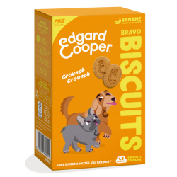 Edgard&Cooper - Biscuit Banane et Beurre de cacahuète 400GR