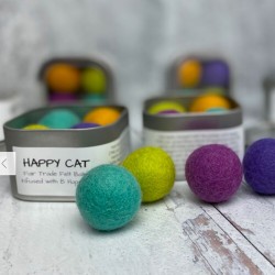 HAPPY CAT - Balles Feutrées...